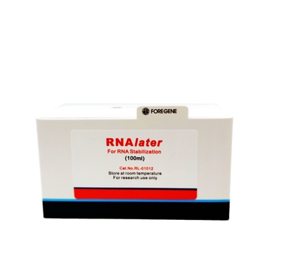 λύση προστασίας RNAlater εξαρτήσεων απομόνωσης RNA 50ml 100ml 100ml×4 για το δείγμα ιστού