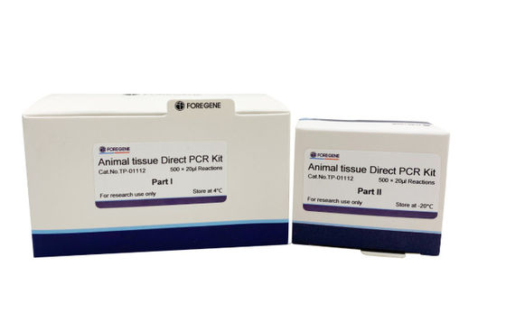PCR ζωικού ιστού αντιδραστηρίων εργαστηρίων άμεσες εξαρτήσεις που εκτελούν PCR άμεσα από το ζωικό ιστό χωρίς προγενέστερο καθαρισμό DNA