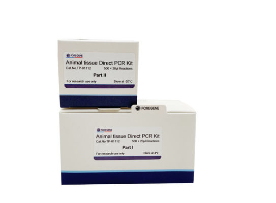 PCR ζωικού ιστού αντιδραστηρίων εργαστηρίων άμεσες εξαρτήσεις που εκτελούν PCR άμεσα από το ζωικό ιστό χωρίς προγενέστερο καθαρισμό DNA