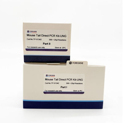 Η μοριακή βιολογία βελτιστοποίησε PCR άμεσο PCR εξάρτηση-UNG ουρών ποντικιών συστημάτων για άμεσο PCR ποντικιών χρησιμοποιώντας τον ιστό ποντικιών