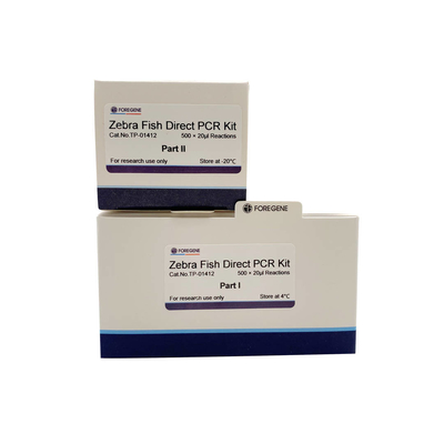 Υψηλότερες PCR ιδιομορφίας άμεσες PCR συστημάτων εξαρτήσεις για τη ζέβρ άμεση PCR ψαριών αντίδραση
