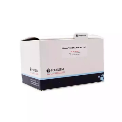 Μίνι DNA Genomic αποσπασμάτων εξαρτήσεων απομόνωσης DNA ουρών ποντικιών από την ουρά ποντικιών μέσα σε 1 ώρα