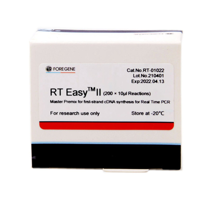 Foregene RT EasyTM ΙΙ κύρια πρόμιξη για την πρώτη σύνθεση STRAND CDNA για πραγματικό - χρονικό PCR