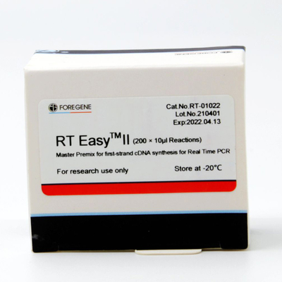 Foregene RT EasyTM ΙΙ κύρια πρόμιξη για την πρώτη σύνθεση STRAND CDNA για πραγματικό - χρονικό PCR