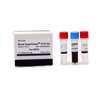 Ισχυρές PCR ενίσχυσης PCR SuperDirect αίματος συστημάτων εξαρτήσεις με EDTA καμία προεπεξεργασία