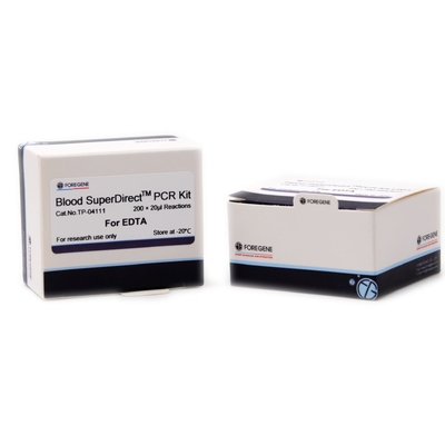 Ισχυρές PCR ενίσχυσης PCR SuperDirect αίματος συστημάτων εξαρτήσεις με EDTA καμία προεπεξεργασία