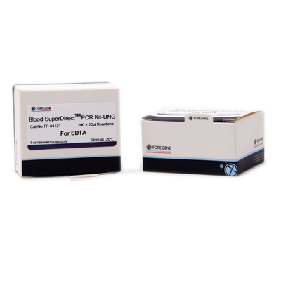 PCR SuperDirect αίματος EDTA UNG εξαρτήσεων για Dentification ολόκληρου του αίματος Anticoagulated