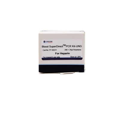 PCR SuperDirect αίματος εξάρτηση UNG - ηπαρίνη για τα ΕΡΓΑΣΤΉΡΙΑ κεντρικών νοσοκομείων ανίχνευσης