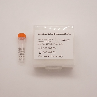 BCL6 Dual Color Break Apart Probe για ανίχνευση ανωμαλίας ανθρώπινου γονιδίου BCL6