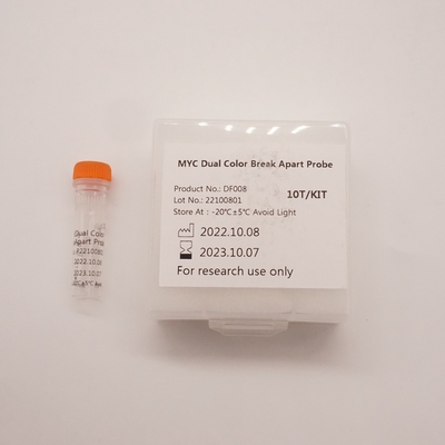 MYC Dual Color Break Apart Fish Probe Reagent για ανθρώπινο γονίδιο MYC