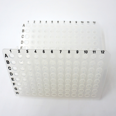 Foregene 10 διαφανές καλά PCR 96 πιάτων/αναλωσίμων εργαστηρίων εξαρτήσεων πιάτο 100ul 200ul