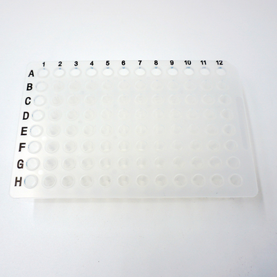 Foregene 10 διαφανές καλά PCR 96 πιάτων/αναλωσίμων εργαστηρίων εξαρτήσεων πιάτο 100ul 200ul