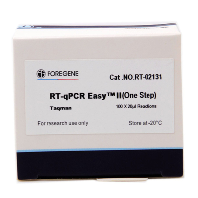 Γρήγορη αποδοτική εξάρτηση ένα βήμα QPCR 100Rxns συστημάτων 20ul