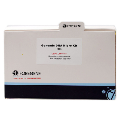 Καμία RNase εξάρτηση DM-01011 DM-01012 απομόνωσης DNA Genomic εξαγωγής