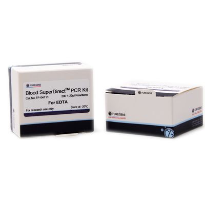 Άμεσες PCR ενίσχυσης εξαρτήσεις με EDTA το αίμα Anticoagulated 500ul