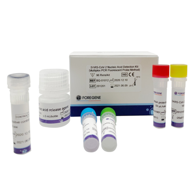 2 τα γονίδια Covid 19 RT PCR εξαρτήσεις δοκιμής πολλαπλασιάζουν το SAR-κοβάλτιο β-2 εξάρτηση ανίχνευσης νουκλεϊνικού οξέος