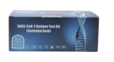 Κολλοειδής χρυσή μέθοδος γρήγορο Covid 19 εξάρτηση δοκιμής αντιγόνων για το NP και το NS